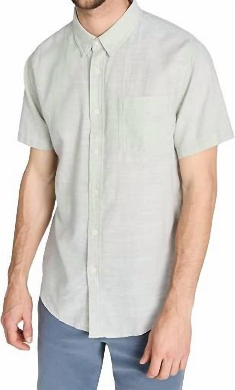 NEW RAILS fairfax shirt in sage